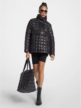 Michael Kors Black Quilted Puffer Jacket